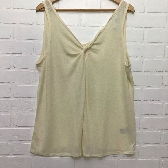2/40$ Old Navy linen blend sleeve less top camisole in Large tank top butt… - Picture 7 of 15